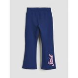 Lc Waikiki Yeni Sezon Stitch Baskılı Ispanyol Paça Kız Çocuk Tayt - Lacivert - 3 - 4 Yaş