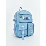 Lc Waikiki Yeni Sezon Stitch Baskılı Kız Çocuk Sırt Çantası - Mavi