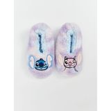 Lc Waikiki Yeni Sezon Stitch ve Angel Desenli Kaydırmaz Tabanlı Kız Çocuk Ev Çorabı - 27 - 29 - Karışık