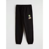 Lc Waikiki Yeni Sezon Stumble Guys Baskılı Erkek Çocuk Jogger Eşofman Altı - Siyah - 11 - 12 Yaş