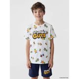 Lc Waikiki Yeni Sezon Stumble Guys Baskılı Erkek Çocuk Şortlu Pijama Takımı - 10 - 11 Yaş