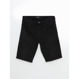 Lc Waikiki Yeni Sezon Super Skinny Fit Erkek Jean Sort - S5JO26Z8 - Siyah - 28