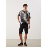 Lc Waikiki Yeni Sezon Süper Skinny Fit Erkek Jean Şort - Siyah - 28