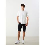Lc Waikiki Yeni Sezon Süper Skinny Fit Erkek Jean Şort - Siyah - 32
