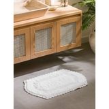 Lc Waikiki Yeni Sezon Tomurcuk Desenli Banyo Paspası 50X80 cm - Bej