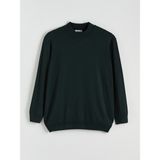 Lc Waikiki Yeni Sezon Yarım Balıkçı Yaka Erkek Triko Kazak - Yeşil - 3XL - 4XL