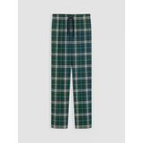 Lc Waıkıkı Yeşil Regular Fit Ekose Erkek Pijama Alt