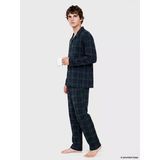 Lc Waıkıkı Yeşil Regular Fit Ekose Erkek Pijama Takımı