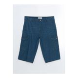 LC Waikiki Yeşil Standart Kalıp Erkek Jean Şort