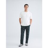 Lc Waıkıkı Yeşil Standart Kalıp Yılbaşı Temalı Erkek Pijama Altı
