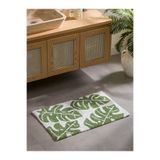 LC Waikiki Yeşil Yaprak Baskılı Banyo Paspası 50x80 cm