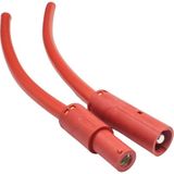 LCA60 Dişi-Erkek Lipo Pil Şarj Kablosu Seti 20CM - Kırmızı