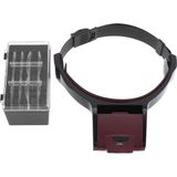 LCC Hardware MallGözlük Büyüteç ile 6x 10 Büyütme Değiştirilebilir Lens Kafası