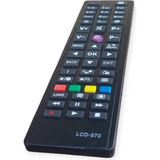 LCD 570 Vestel+Regal+Seg Uyumlu Tv Uzaktan Kumandası - Siyah
