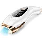 LCD Ekranlı IPL Buz Lazer Epilasyon Aleti, 9 Kademeli Enerji Ayarlı Otomatik Manuel Atış Modlu Buz Soğutmalı Cilt Akne Görünüm Destekli Kadın Erkek İçin Profesyonel Ev Tipi Epilasyon Cihazı