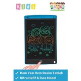 Lcd Ekranlı Kalemli Dijital Çizim Tableti Yazı Tahtası Boyama Resim Için Akıllı Çocuk Tablet 8,5 Inç