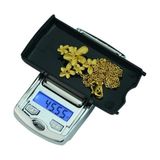 LCD Elektronik Dijital Cep Anahtarlık Terazi 200G 0.01G Takı Altın (5224) - 01-Siyah