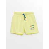 Lcw Baby Beli Lastikli Baskılı Erkek Bebek Deniz Şortu - 4 - 5 Yaş - Sarı