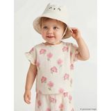 Lcw Baby Ekru 3 Boyutlu Kız Bebek Bucket Şapka