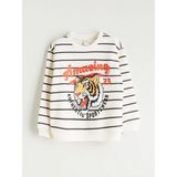 Lcw Baby Ekru Bisiklet Yaka Erkek Bebek Sweatshirt - 1 - 2 Yaş