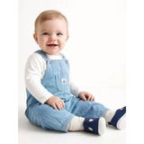 Lcw Baby İndigo Erkek Bebek Jean Salopet Ve Tişört