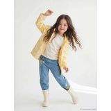 Lcw Baby Indigo Nakışlı Kız Çocuk Jean Pantolon