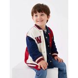 Lcw Baby Kırmızı Kolej Yaka Uzun Kollu Erkek Bebek Fermuarlı Sweatshirt