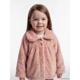 Lcw Baby Pembe Bebe Yaka Kız Bebek Pelüş Hırka