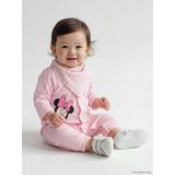 Lcw Baby Pembe Gömlek Yaka Minnie Mouse Baskılı Kız Bebek Tulum
