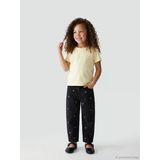Lcw Baby Siyah Balloon Fit Nakışlı Kız Çocuk Jean Pantolon