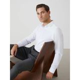 Lcw Busıness Beyaz Büyük Beden Slim Fit Uzun Kollu Oxford Erkek Gömlek