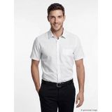 Lcw Busıness Beyaz Regular Fit Ekose Armürlü Erkek Gömlek