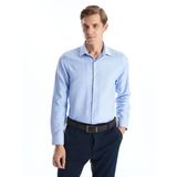 Lcw Busıness Mavi Slim Fit Uzun Kollu Oxford Erkek Gömlek