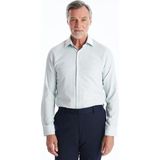 Lcw Busıness Yeşil Slim Fit Uzun Kollu Armürlü Erkek Dokulu Gömlek