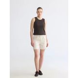 Lcw Comfort Bej Beli Lastikli Soft Touch Kadın Şort