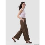Lcw Comfort Kahverengi Beli Lastikli Kadın Pileli Pantolon