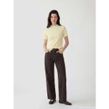 Lcw Comfort Kahverengi Standart Fit Geniş Paça Kadın Pantolon