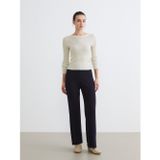 Lcw Comfort Lacivert Beli Lastikli Kadın Triko Pantolon