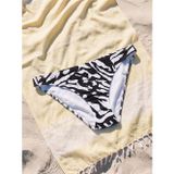 LCW DREAM Beyaz Desenli Kadın Bikini Alt