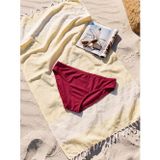LCW DREAM Fuşya Düz Raşel Kumaş Kadın Bikini Alt