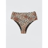 LCW DREAM Kahverengi Leopar Desenli Kadın Bikini Altı