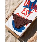 LCW DREAM Kahverengi UV Korumalı Kadın Düz Bikini Alt