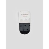 Lcw Dream Kalp Desenli Kadın Soket Çorap - Black - Standart