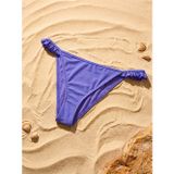 LCW DREAM Lacivert UV Korumalı Düz Brazilian Bikini Alt