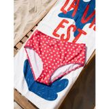 LCW DREAM Pembe Desenli Kadın Bikini Alt