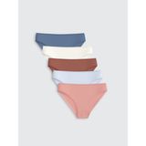 LCW DREAM Pembe Düz Bikini Külot 5'li Paket