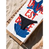 LCW DREAM Siyah Kadın Düz Bikini Alt
