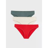 LCW DREAM Yeşil Düz Bikini Külot 3'lü