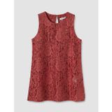 Lcw Everyday Bordo Bisiklet Yaka Dantelli Bluz