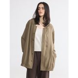 Lcw Everyday Haki Kapüşonlu Kadın Tunik